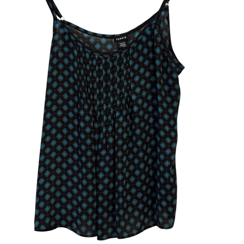 Torrid 0 Diamond Print Cami Top